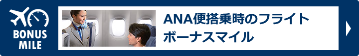 ANA便搭乗時のフライトボーナスマイル